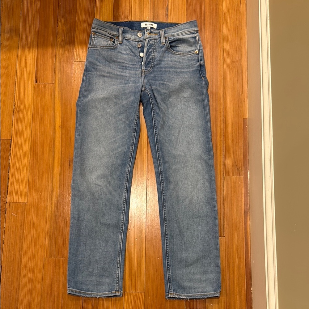 Re/Done Light Blue Skinny Jeans
